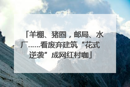 羊棚、猪圈，邮局、水厂……看废弃建筑“花式逆袭”成网红村咖