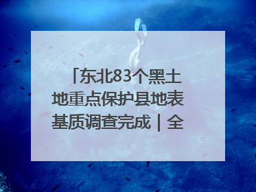 东北83个黑土地重点保护县地表基质调查完成｜全国“土地日”