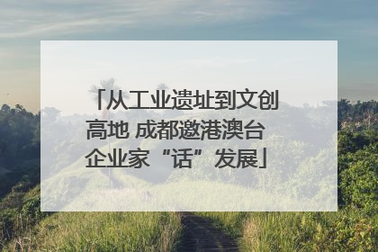 从工业遗址到文创高地 成都邀港澳台企业家“话”发展