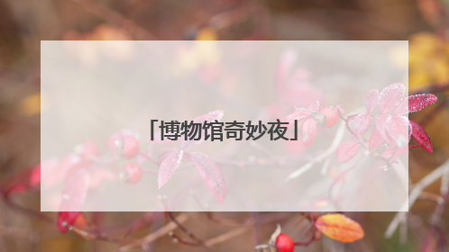 博物馆奇妙夜