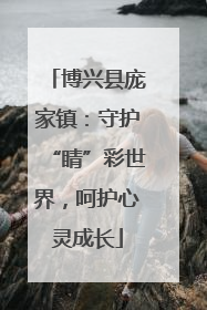 博兴县庞家镇：守护“睛”彩世界，呵护心灵成长
