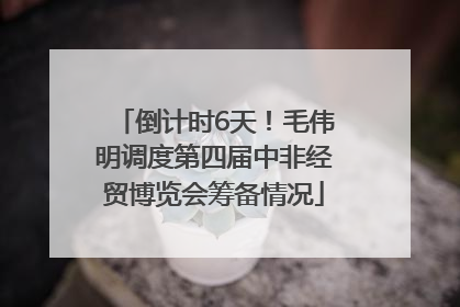 倒计时6天！毛伟明调度第四届中非经贸博览会筹备情况