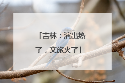 吉林：演出热了，文旅火了