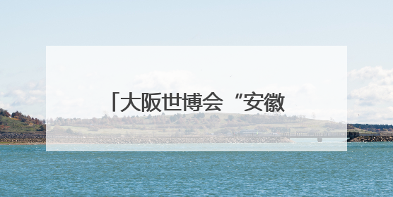 大阪世博会“安徽活动日”：AI赋能“皖”美生活