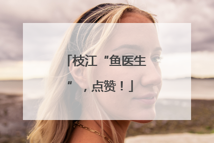 枝江“鱼医生”，点赞！