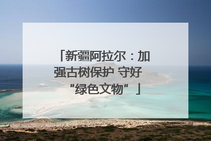 新疆阿拉尔：加强古树保护 守好“绿色文物”