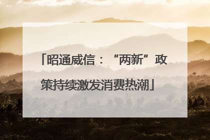 昭通威信：“两新”政策持续激发消费热潮