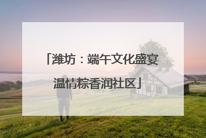 潍坊：端午文化盛宴 温情粽香润社区