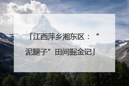 江西萍乡湘东区：“泥腿子”田间掘金记