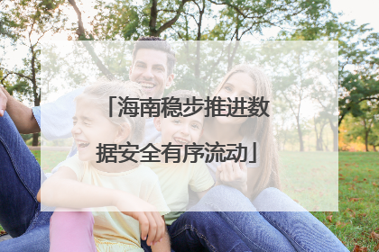 海南稳步推进数据安全有序流动