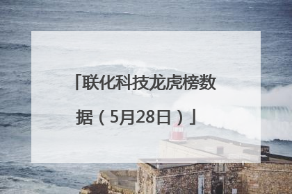 联化科技龙虎榜数据（5月28日）