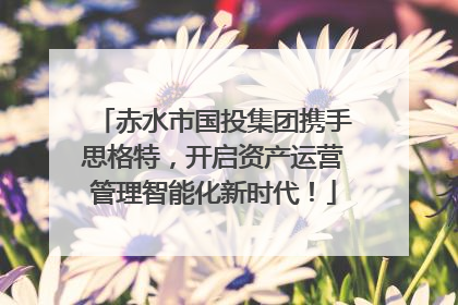 赤水市国投集团携手思格特，开启资产运营管理智能化新时代！