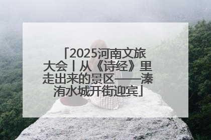 2025河南文旅大会丨从《诗经》里走出来的景区——溱洧水城开街迎宾