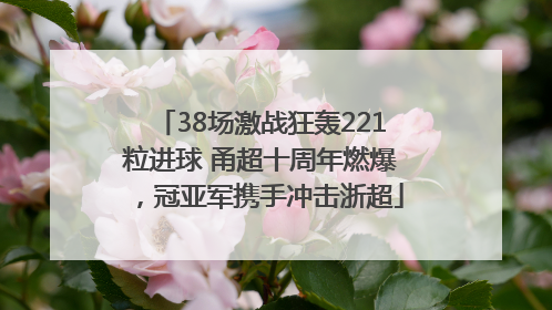 38场激战狂轰221粒进球 甬超十周年燃爆，冠亚军携手冲击浙超