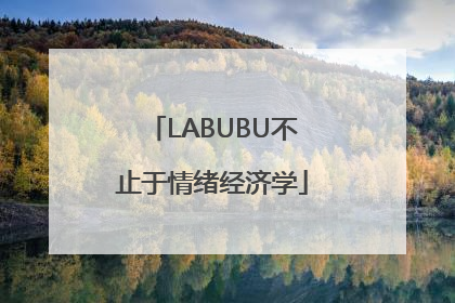 LABUBU不止于情绪经济学