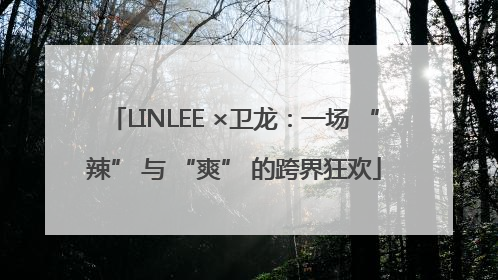 LINLEE ×卫龙：一场 “辣” 与 “爽” 的跨界狂欢